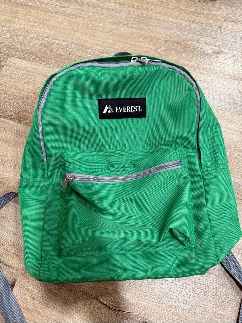 Kids Green Backpack with Tractor Lunchbox